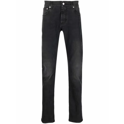 Alexander McQueen , Stretch Denim Jeans ,Black male, Sizes: