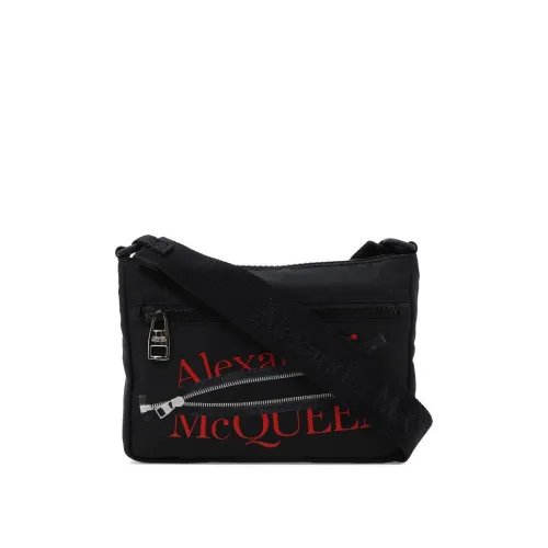 Alexander McQueen , Stylish Cross Body Bag ,Black male, Sizes: ONE SIZE