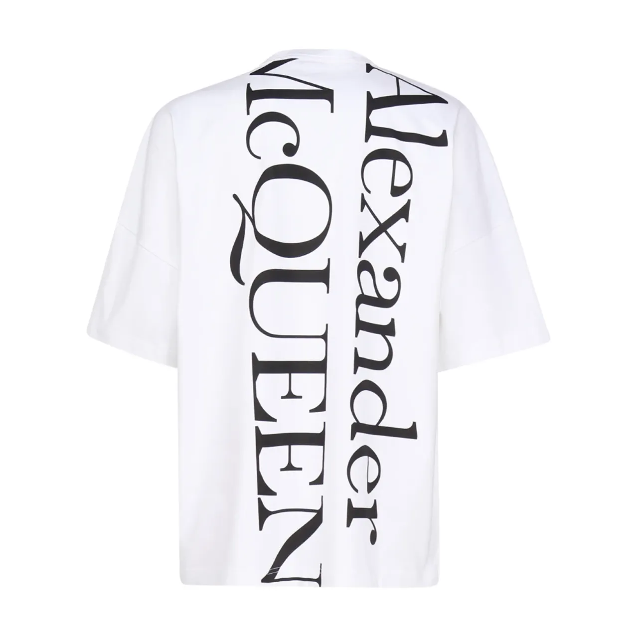 Alexander McQueen , Stylish Men`s T-Shirt ,White male, Sizes: