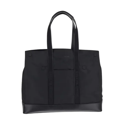 Alexander McQueen , Stylish Polyester Tote Bag ,Black male, Sizes: ONE SIZE