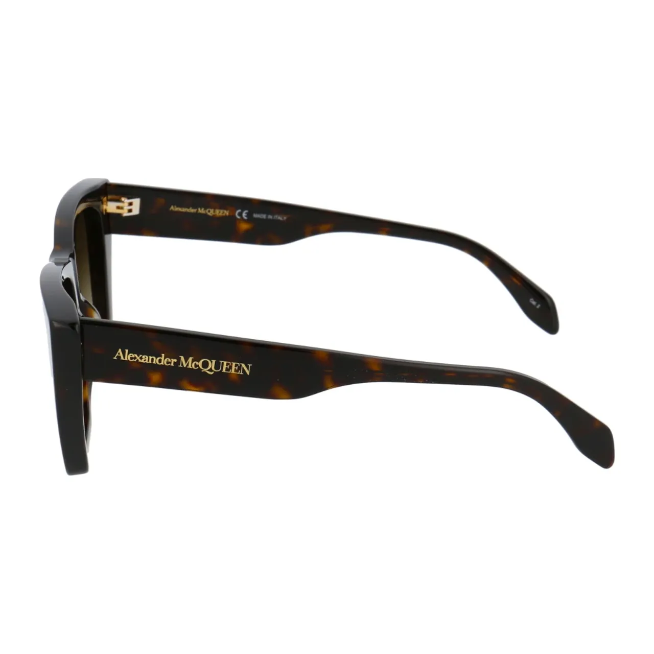 Alexander McQueen , Stylish Sunglasses Am0299S ,Brown female, Sizes: