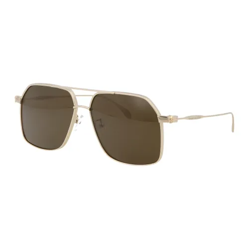 Alexander McQueen , Stylish Sunglasses Am0372S ,Yellow male, Sizes: