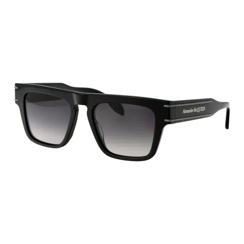 Alexander McQueen , Stylish Sunglasses Am0397S ,Black male, Sizes: