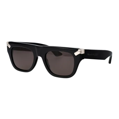 Alexander McQueen , Stylish Sunglasses Am0441S ,Black male, Sizes:
