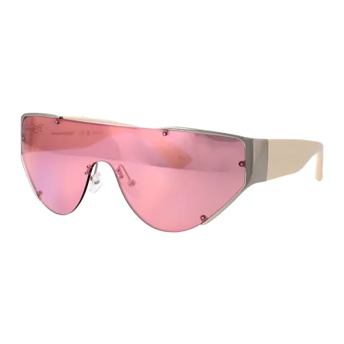 Alexander McQueen , Stylish Sunglasses Am0447S ,Pink unisex, Sizes: ONE