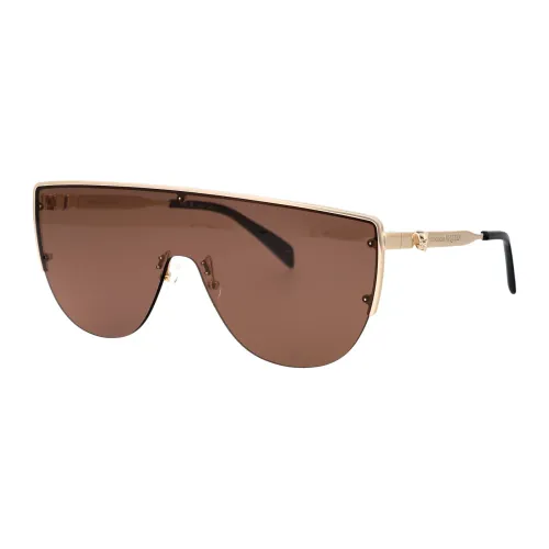 Alexander McQueen , Stylish Sunglasses Am0457S ,Brown male, Sizes: ONE