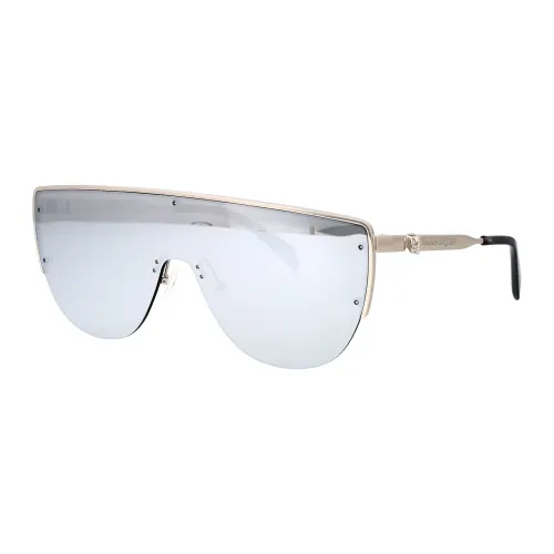 Alexander McQueen , Stylish Sunglasses Am0457S ,Gray male, Sizes: ONE