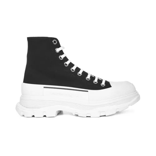 Alexander McQueen , Tread Slick Boot Sneakers ,Black male, Sizes: