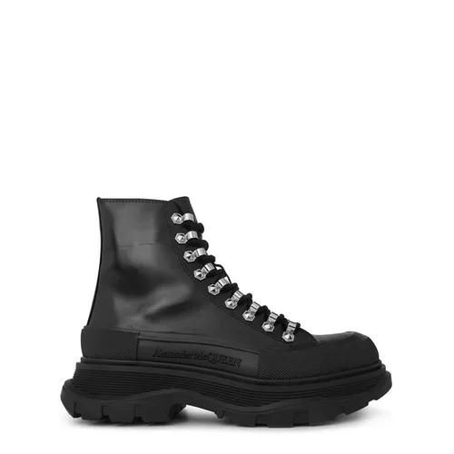 Alexander Mcqueen Tread Slick Boots - Black
