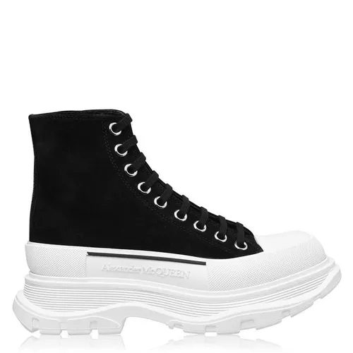 Alexander Mcqueen Tread Slick Boots - Black