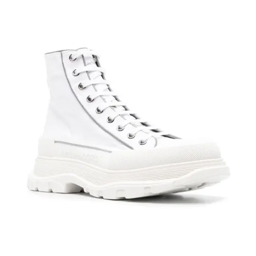 Alexander McQueen , Tread Slick Boots ,White male, Sizes: