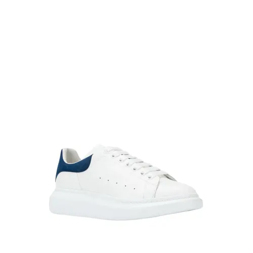 Alexander McQueen , White Oversized Leather Sneakers ,White female, Sizes: