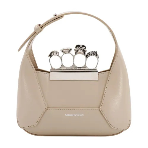 Alexander McQueen , Women's Bags Handbag Beige Ss24 ,Beige female, Sizes: ONE SIZE