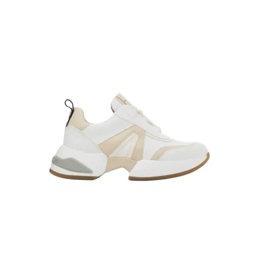 Alexander Smith , Modern Marble White Beige Sneaker ,White female, Sizes: