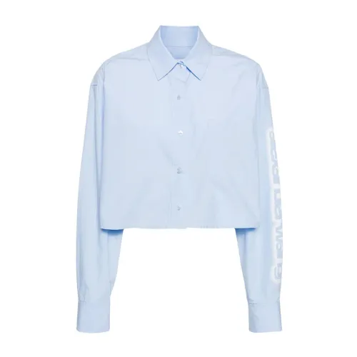 Alexander Wang , Alexander Wang Shirts Light Blue ,Blue female, Sizes: