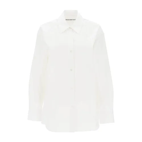 Alexander Wang , Casual Button-Up Shirt ,White female, Sizes: