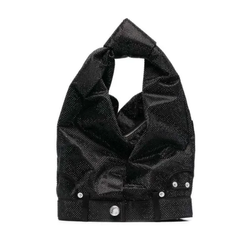 Alexander Wang , Crystal-embellished tote bag ,Black female, Sizes: ONE SIZE