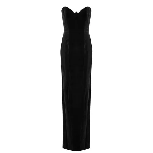 Alexandre Vauthier Bustier Long Dress - Black