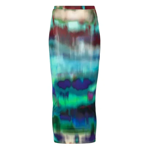 Alexandre Vauthier , MultiColour Elastic Waistband Skirt ,Multicolor female, Sizes: