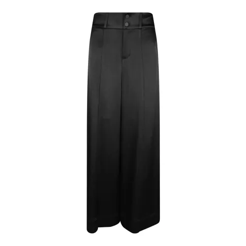 Alice + Olivia , Women's Clothing Trousers Black Ss24 ,Black female, Sizes: