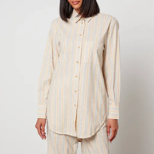 Aligne Faria Striped Organic Cotton-Poplin Shirt - EU 34/