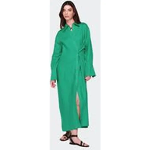 Aligne Women's Heloise Button Detail Midi Dress In Palm Green