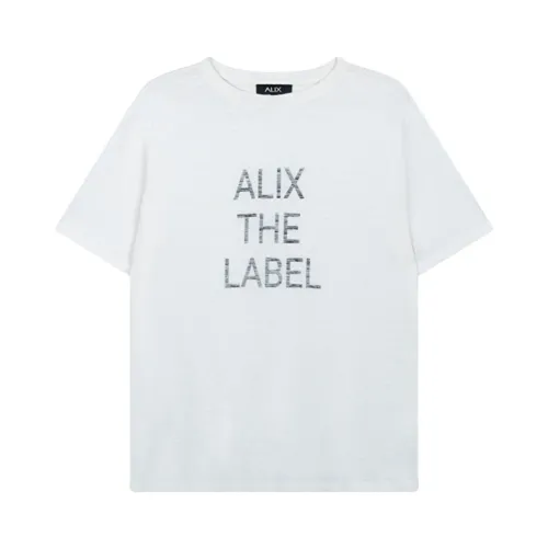 Alix The Label , T-Shirts ,White female, Sizes: