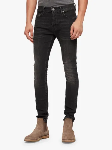 AllSaints Cigarette Skinny Fit Jeans - Black - Male