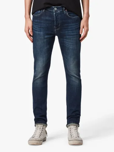 AllSaints Cigarette Skinny Fit Jeans - Indigo - Male