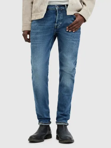 AllSaints Rex Slim Fit Jeans - Dirty Indigo - Male