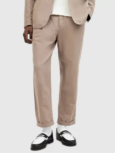 AllSaints Sainte Trousers - Chestnut Brown - Male