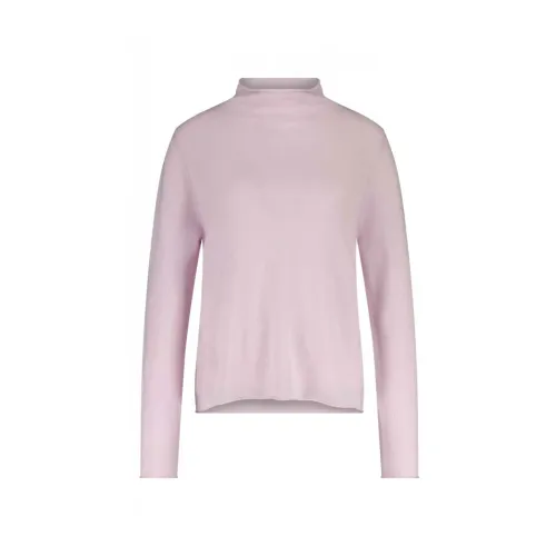 Allude , Luxurious Cashmere Turtleneck ,Pink female, Sizes: