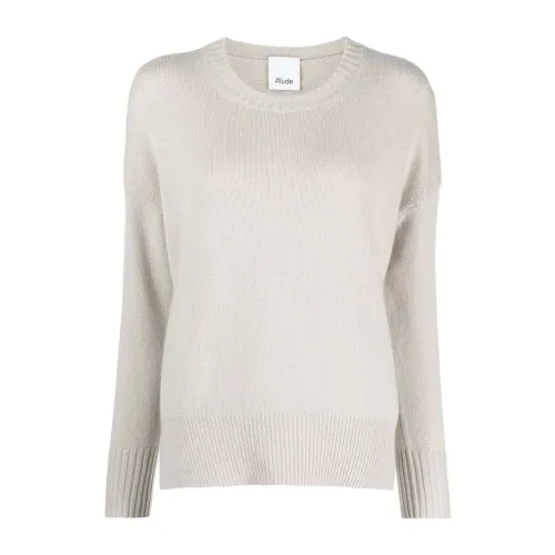 Allude , RD Sweater ,Beige female, Sizes: