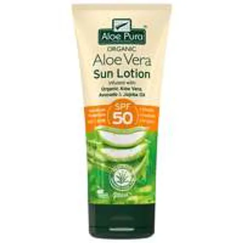 Aloe Pura Aloe Vera Sun Lotion SPF50 200ml