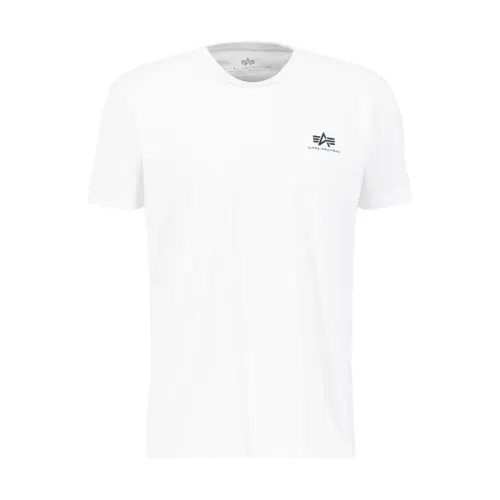 Alpha Industries , Backprint T-Shirt Spring/Summer 2024 White ,White male, Sizes: