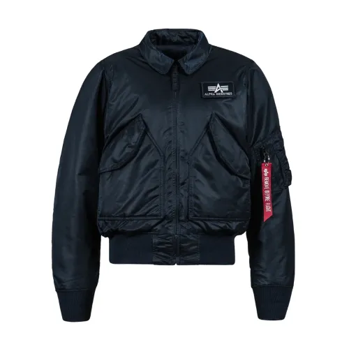 Alpha Industries , Jackets ,Blue male, Sizes: