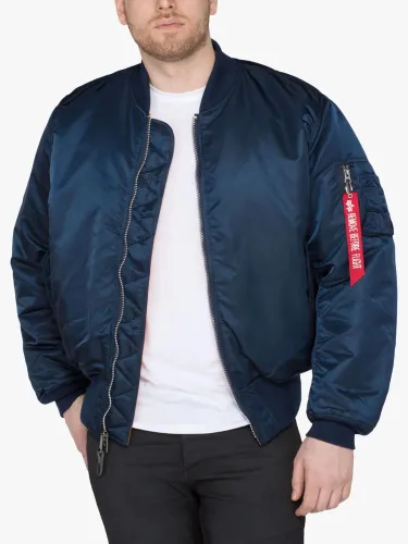 Alpha Industries MA1 Bomber Jacket - Rep Blue - Male