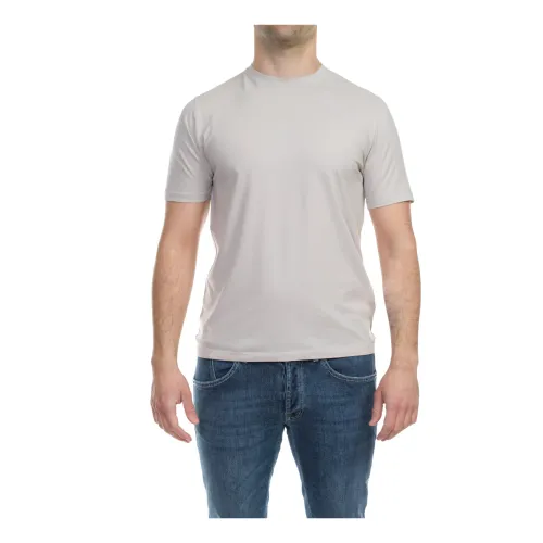 Alpha Studio , Au-4480C 1262 T-shirt ,Gray male, Sizes:
