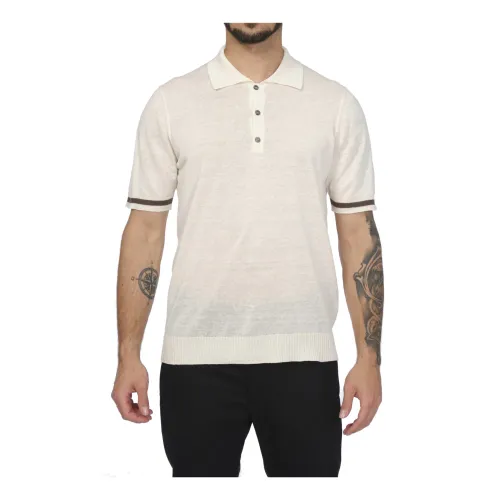 Alpha Studio , Polo Shirt ,White male, Sizes: