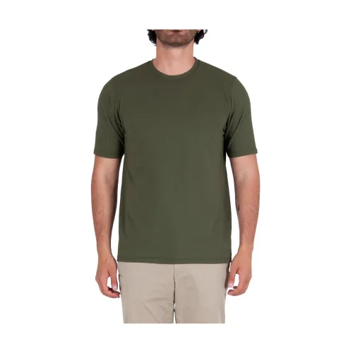 Alpha Studio , T-shirt Ice ,Green male, Sizes: