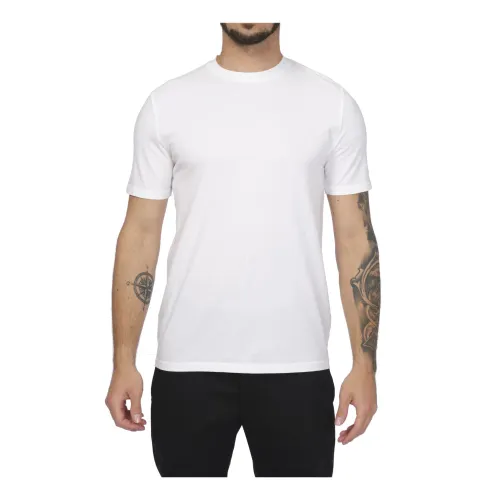 Alpha Studio , T-Shirts ,White male, Sizes: