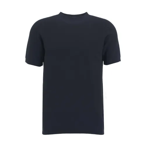 AlphaTauri , Blue T-Shirt for Men ,Blue male, Sizes: