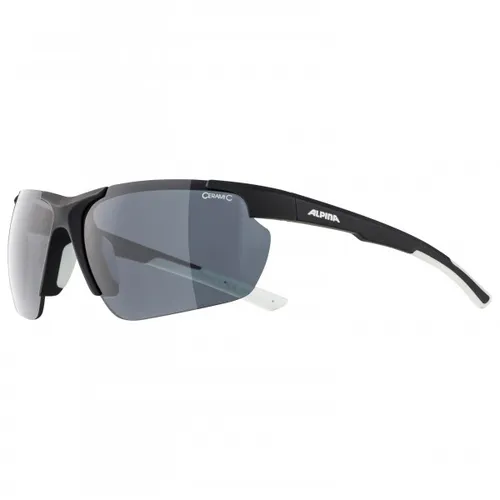 Alpina - Defey HR Ceramic Mirror Cat 1-3 - Cycling glasses grey/black