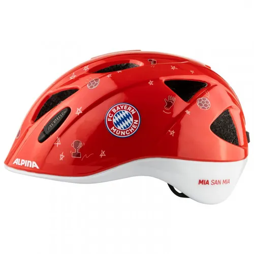 Alpina - Kid's Ximo FCB - Bike helmet size 45-49 cm, red