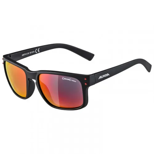 Alpina - Kosmic Ceramic Mirror S3 - Sunglasses black/red