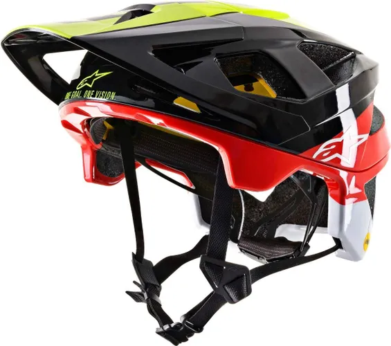 Alpinestars Helmet - Vector Tech Mips - Pilot Black Yellow