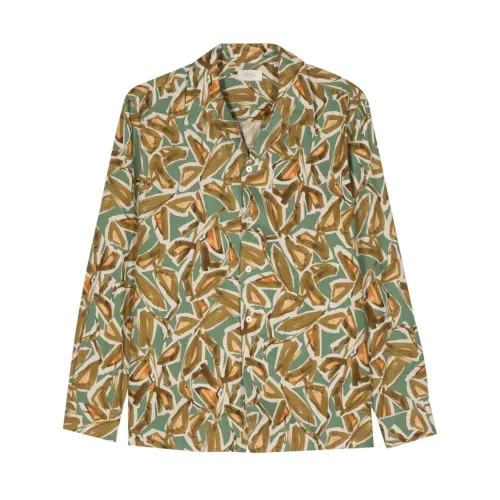Altea , `Luke` Abstract Flower Print Shirt ,Multicolor male, Sizes: