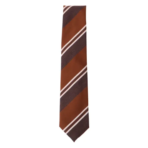Altea , Regimental tie ,Brown male, Sizes: ONE