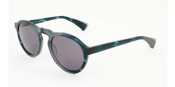 Alyson Magee AM5011 969 Men's Sunglasses Blue Size 49
