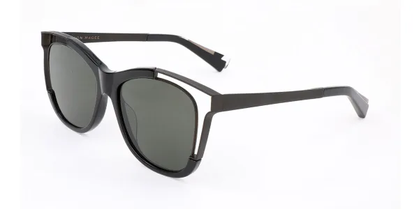 Alyson Magee AM7003 011 Men's Sunglasses Black Size 53